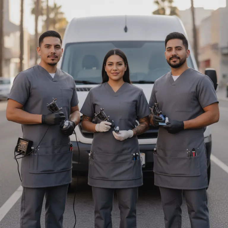 Tatuador equipe em Paranagua